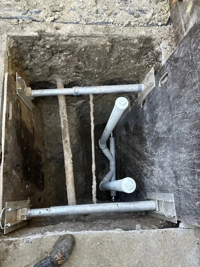 Experienced plumber completing Gas Line Repair work in Dingman